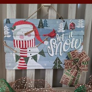 Clearance ~ 
Christmas Holiday Door-Wall Hanging 🎄🆕🎄 A 2 For $20 item